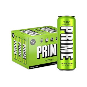 PRIME Energy USA Lemon Lime Drink Can 355ml -Past  Best Before date