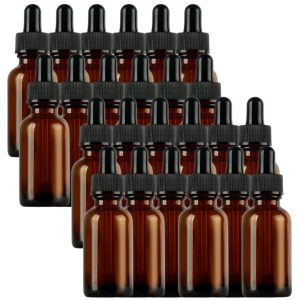Bulk Empty Amber Glass Tincture Bottles 30ml