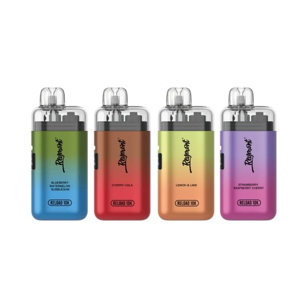 20mg Reymont Pura Reload 10K Pod Vape 10000 Puffs - Image 11