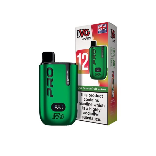 20mg I VG Pro 12 Prefilled Pod Vape Kit 10000 Puffs - Image 4