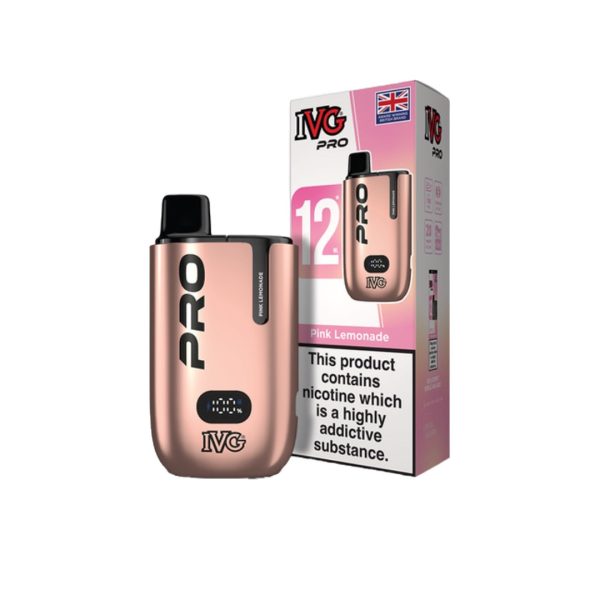 20mg I VG Pro 12 Prefilled Pod Vape Kit 10000 Puffs - Image 12