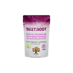 NTURE 1000mg Beetroot Capsules - 60 Caps