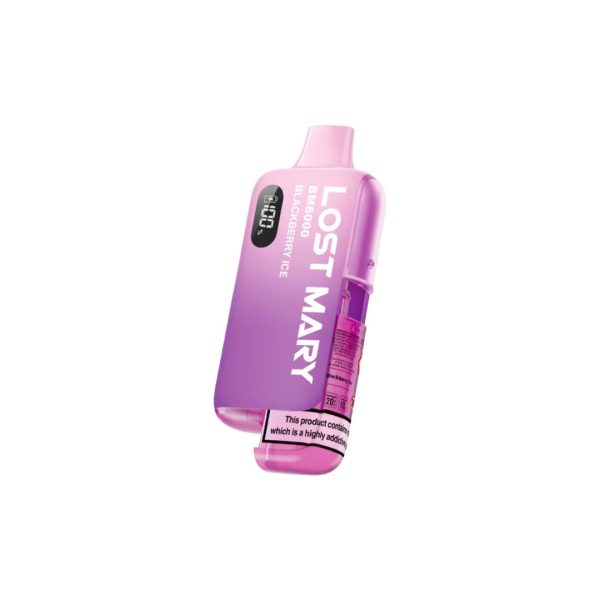 20mg LOST MARY BM6000 Refillable Pod Kit - 6000 Puffs - Image 14