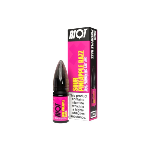 5mg RIOT X 10ml Nic Salts by Riot Squad (50VG/50PG) - Image 9