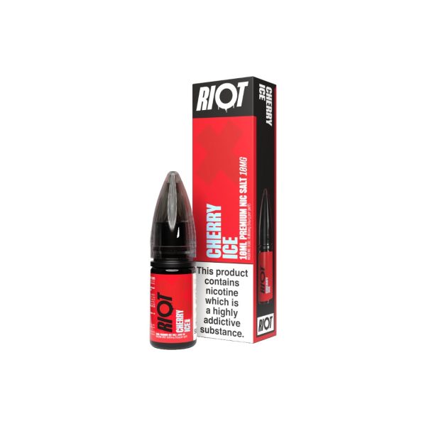 10mg RIOT X 10ml Nic Salts by Riot Squad (50VG/50PG) - Image 4