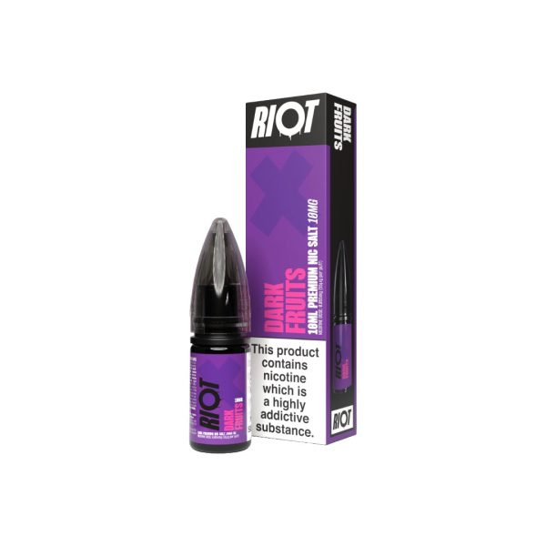 10mg RIOT X 10ml Nic Salts by Riot Squad (50VG/50PG) - Image 6