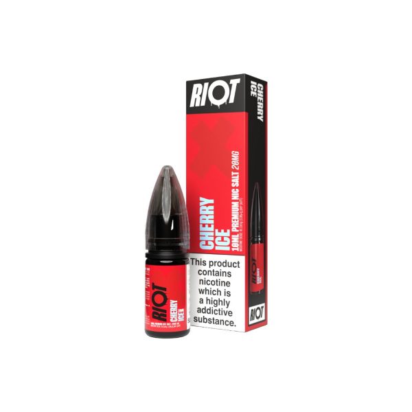 20mg RIOT X 10ml Nic Salts by Riot Squad (50VG/50PG) - Image 4
