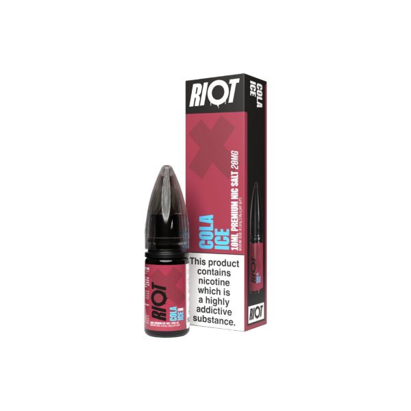20mg RIOT X 10ml Nic Salts by Riot Squad (50VG/50PG) - Image 5