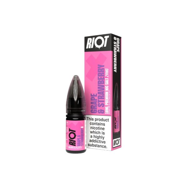 20mg RIOT X 10ml Nic Salts by Riot Squad (50VG/50PG) - Image 7