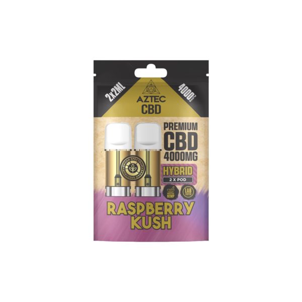 Aztec CBD 4000mg Broad Spectrum CBD Pods 2ml 4000 Puffs - 2 Pcs - Image 5