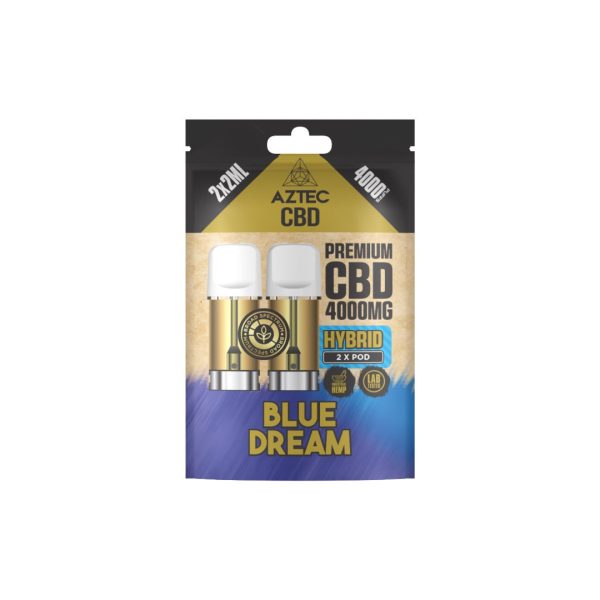 Aztec CBD 4000mg Broad Spectrum CBD Pods 2ml 4000 Puffs - 2 Pcs - Image 6