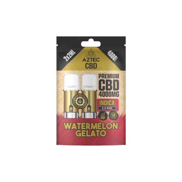 Aztec CBD 4000mg Broad Spectrum CBD Pods 2ml 4000 Puffs - 2 Pcs - Image 10