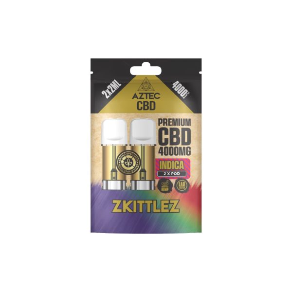 Aztec CBD 4000mg Broad Spectrum CBD Pods 2ml 4000 Puffs - 2 Pcs - Image 12
