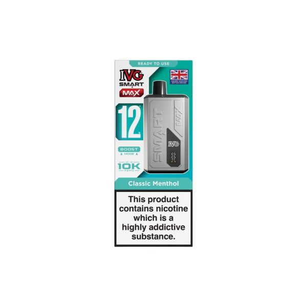 20mg IVG Smart Max Pod Vape Kit 10000 Puffs - Image 3