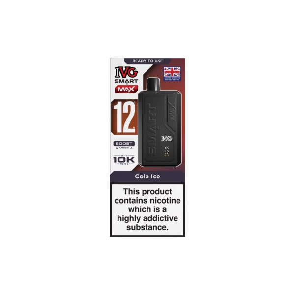 20mg IVG Smart Max Pod Vape Kit 10000 Puffs - Image 4