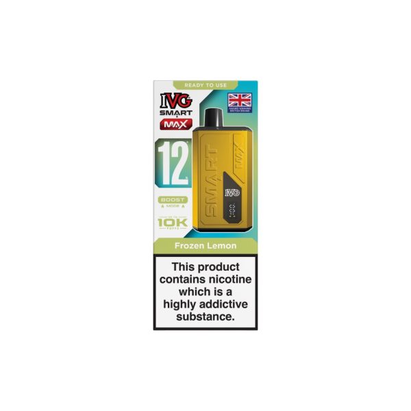20mg IVG Smart Max Pod Vape Kit 10000 Puffs - Image 10