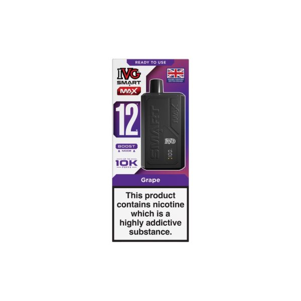 20mg IVG Smart Max Pod Vape Kit 10000 Puffs - Image 12