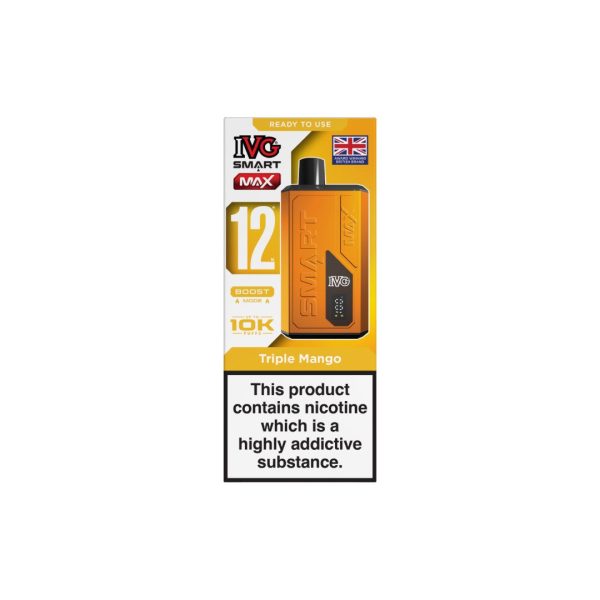 20mg IVG Smart Max Pod Vape Kit 10000 Puffs - Image 21