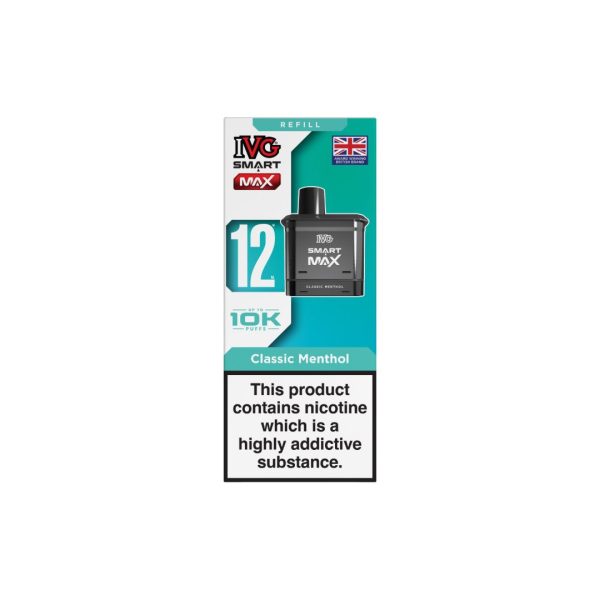 20mg IVG Smart Max Prefilled Pod 10000 Puffs - Image 3