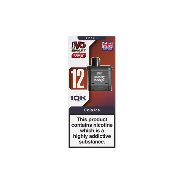 20mg IVG Smart Max Prefilled Pod 10000 Puffs - Image 4