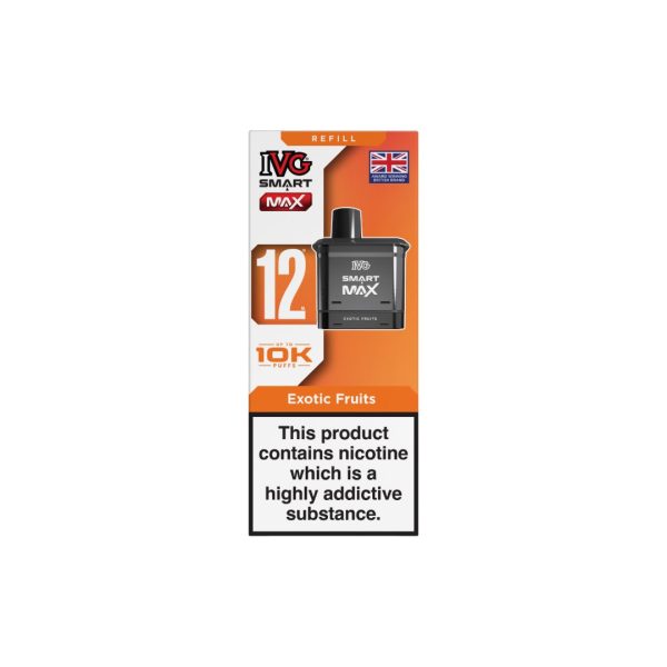 20mg IVG Smart Max Prefilled Pod 10000 Puffs - Image 5