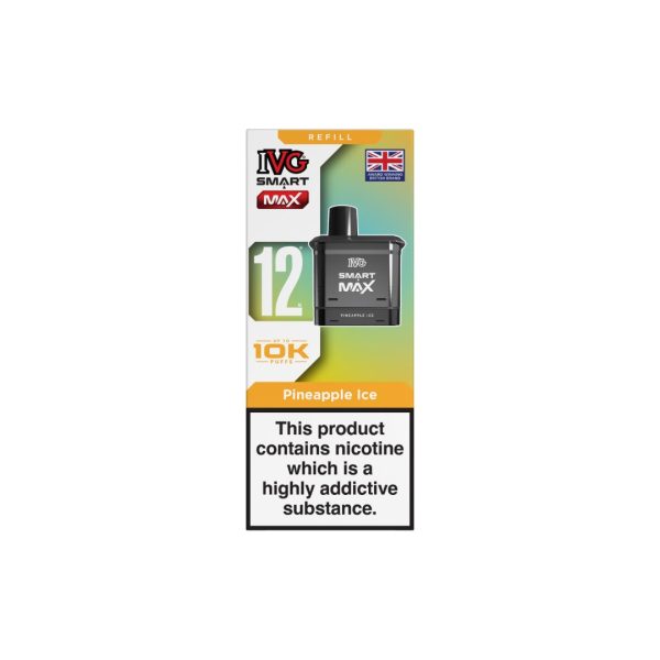 20mg IVG Smart Max Prefilled Pod 10000 Puffs - Image 16