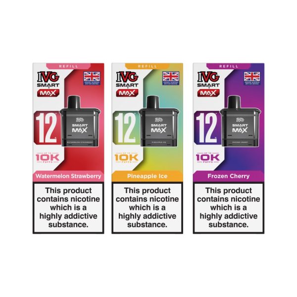 20mg IVG Smart Max Prefilled Pod 10000 Puffs - Image 24