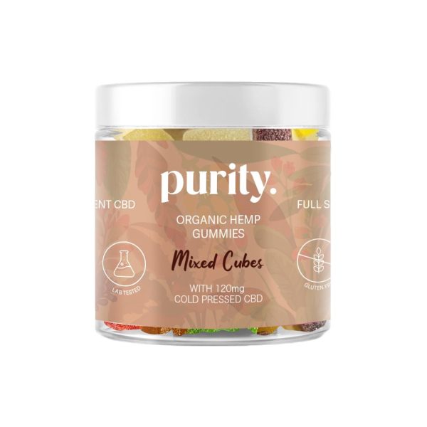 Purity 120mg Full-Spectrum CBD Vegan Gummies 150g - Image 4
