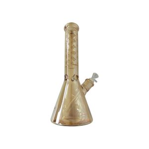 14" Luxury Mixed Pattern High Quality Beaker Base Heavy Glass Bong