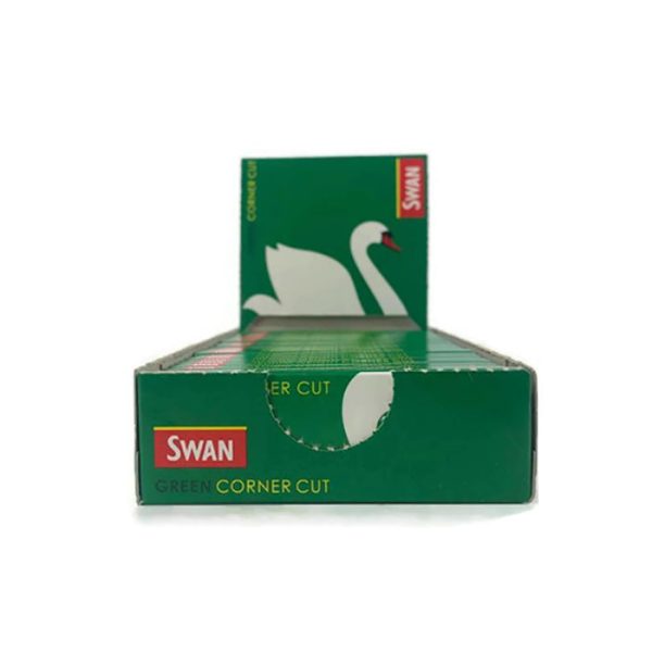 25 Swan Green Regular Size Rolling Papers - Image 2